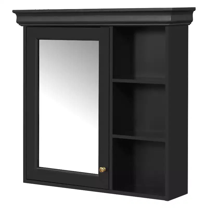 Armoire à pharmacie murale avec miroir et organisateur de rangement
