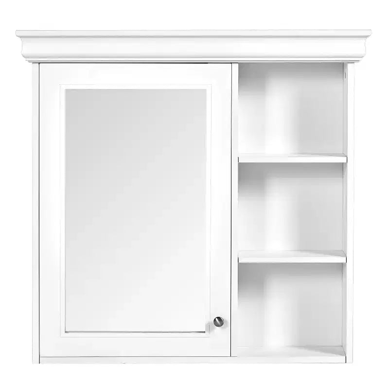 Armoire à pharmacie murale avec miroir et organisateur de rangement