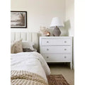 Commode 3 tiroirs blanche