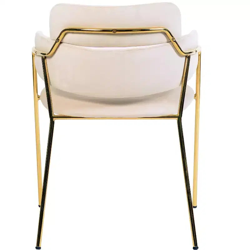 Chaise de salle à manger moderne tapissée