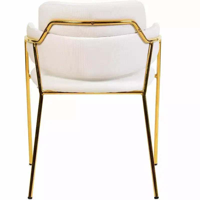 Chaise de salle à manger moderne tapissée