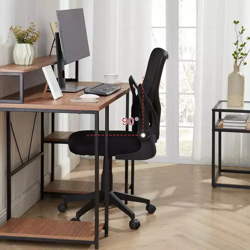 Chaise de bureau à dossier en maille