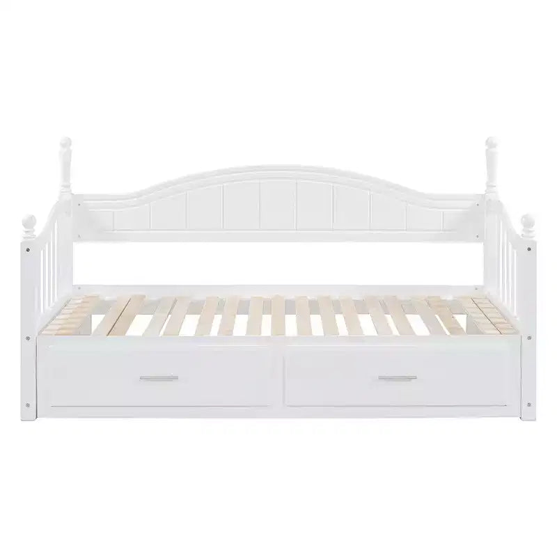 Lit de repos en bois taille double