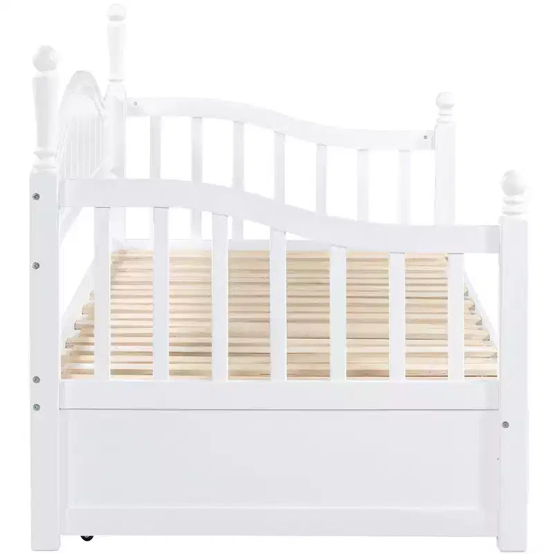 Lit de repos en bois taille double