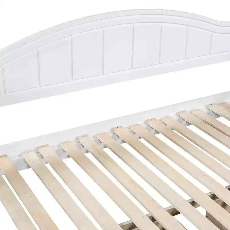 Lit de repos en bois taille double