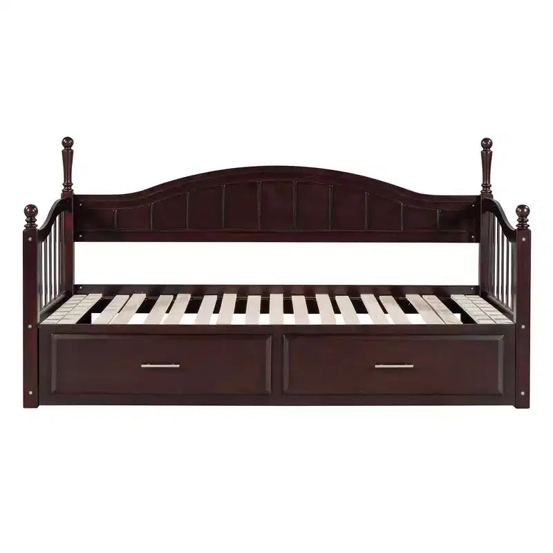 Lit de repos en bois taille double
