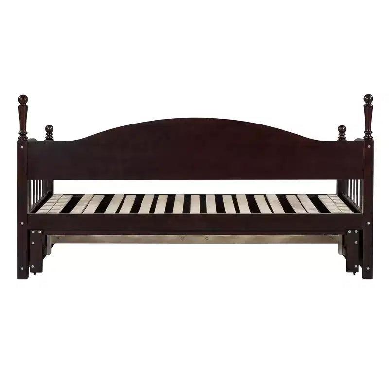 Lit de repos en bois taille double