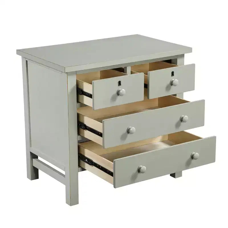 Table de chevet 4 tiroirs