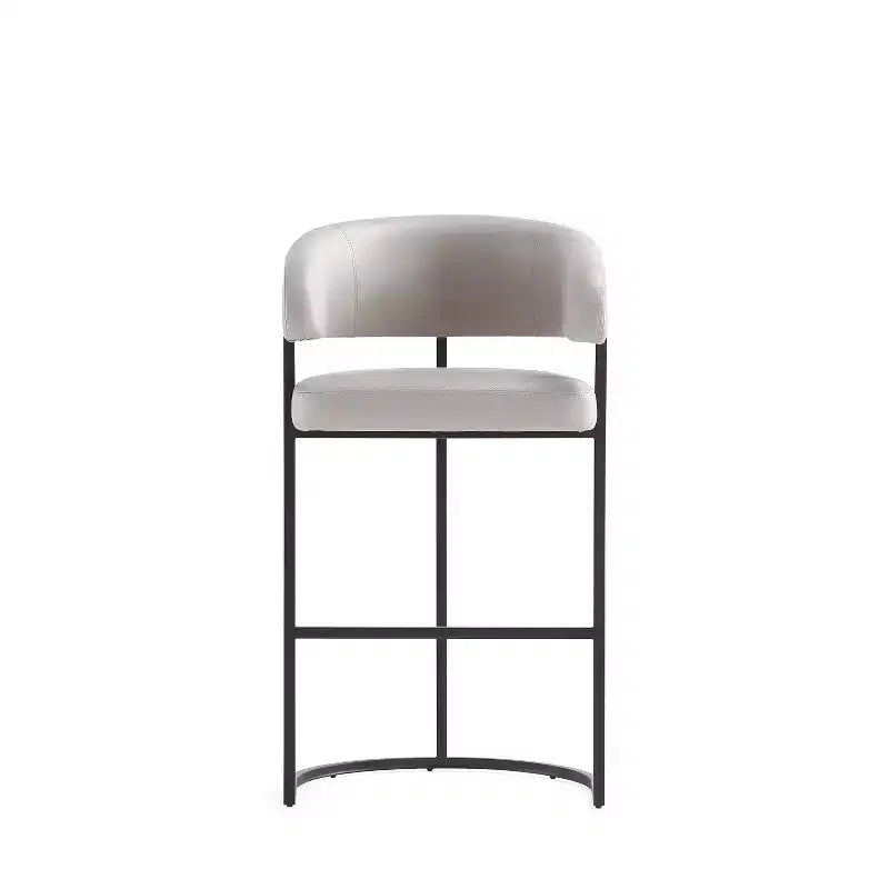 Tabouret de bar moderne en similicuir