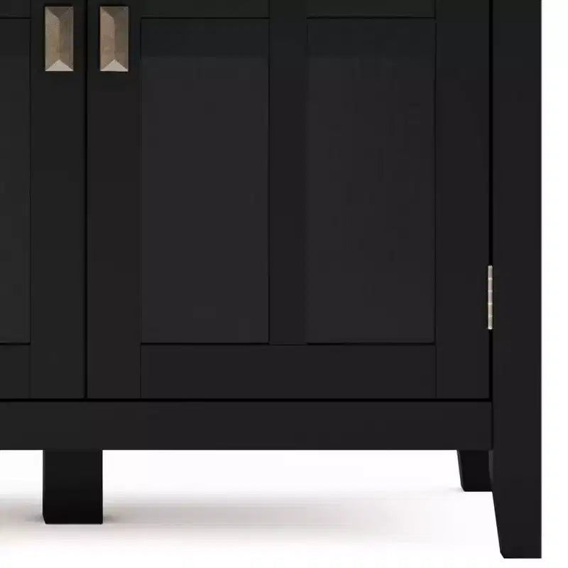 Armoire de rangement large à 4 portes