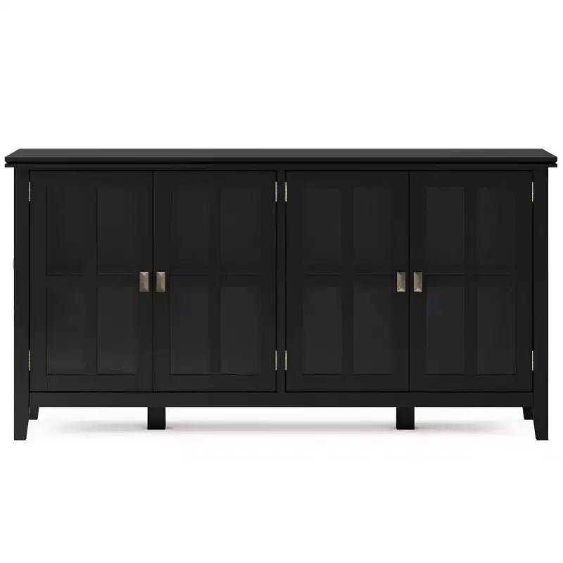 Armoire de rangement large à 4 portes