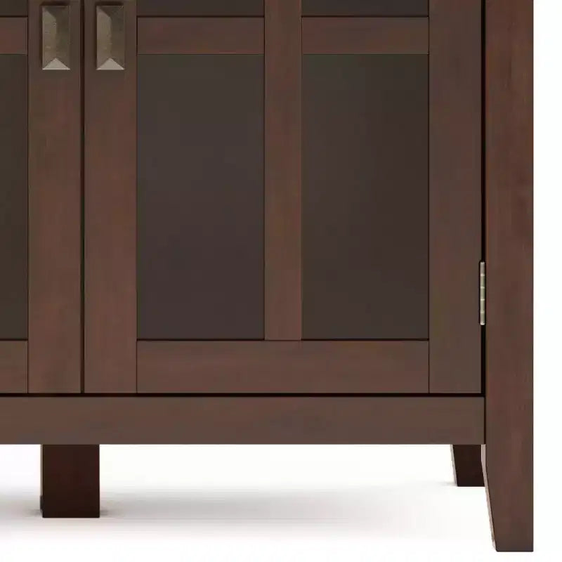 Armoire de rangement large à 4 portes