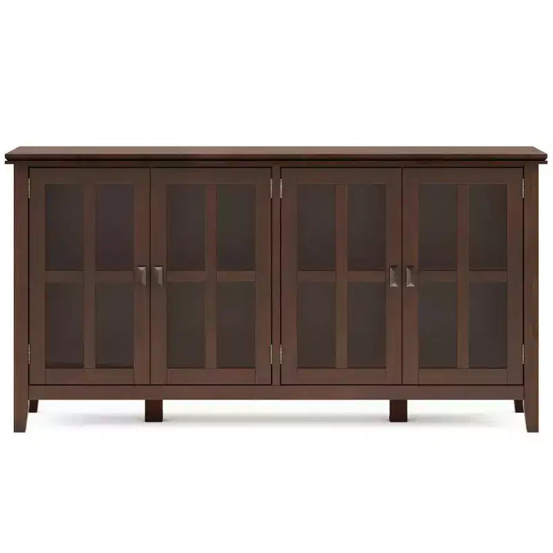 Armoire de rangement large à 4 portes