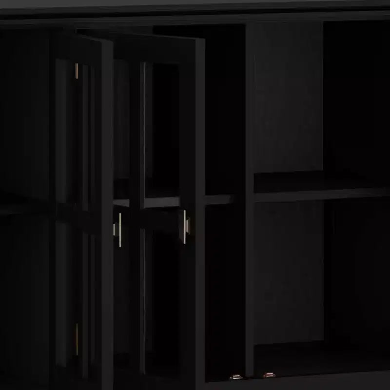 Armoire de rangement large à 4 portes