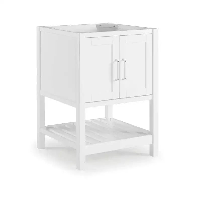 Meuble sous-vasque blanc