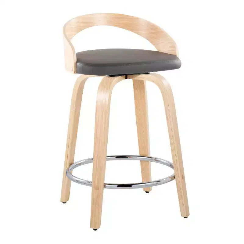 Ensemble de 2 tabourets de bar pivotants de 24 pouces