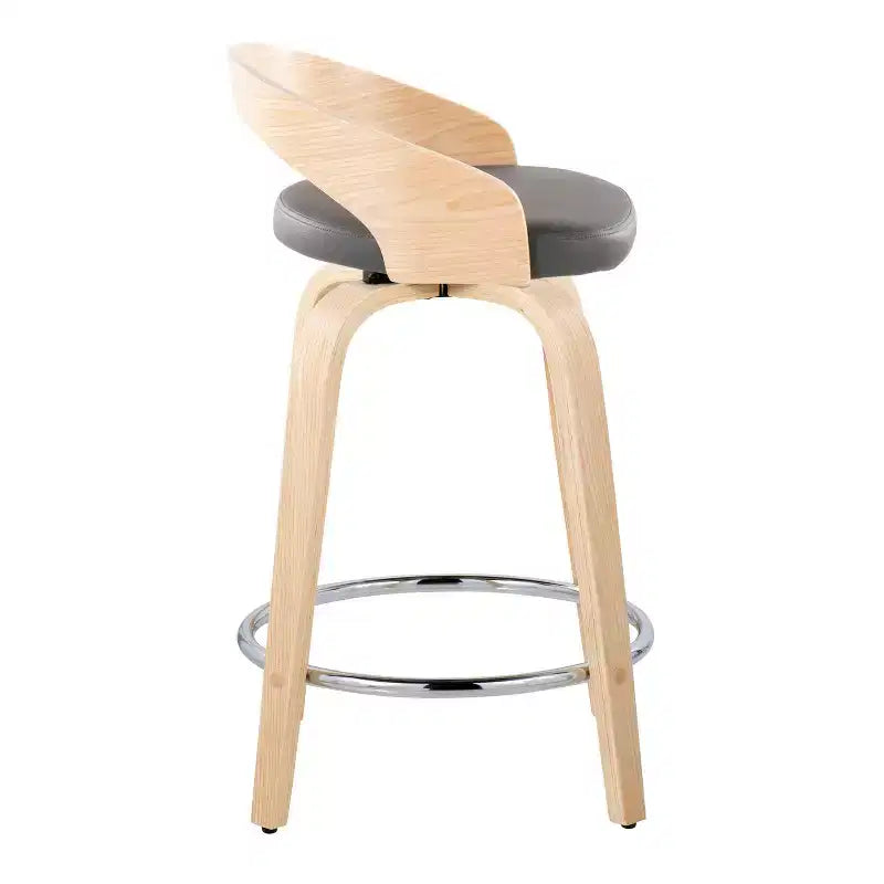 Ensemble de 2 tabourets de bar pivotants de 24 pouces