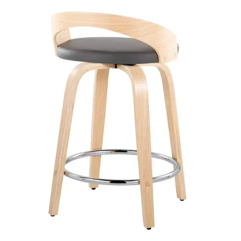 Ensemble de 2 tabourets de bar pivotants de 24 pouces