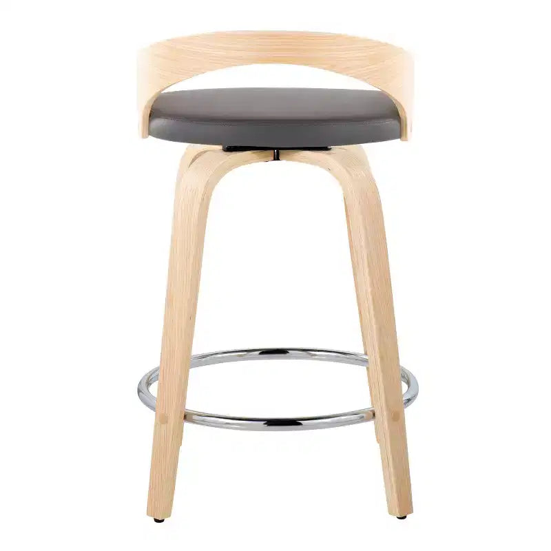 Ensemble de 2 tabourets de bar pivotants de 24 pouces