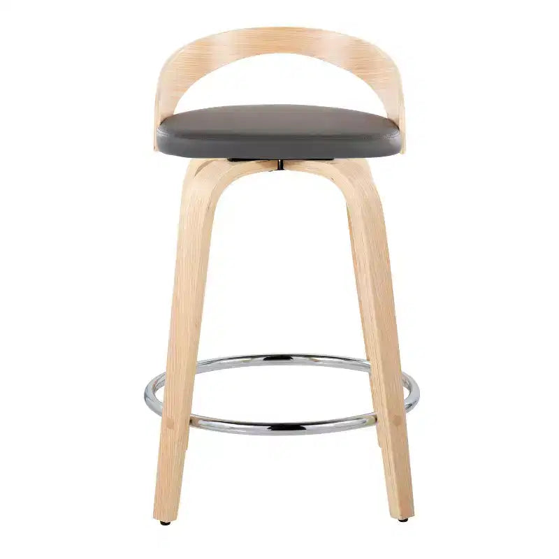 Ensemble de 2 tabourets de bar pivotants de 24 pouces