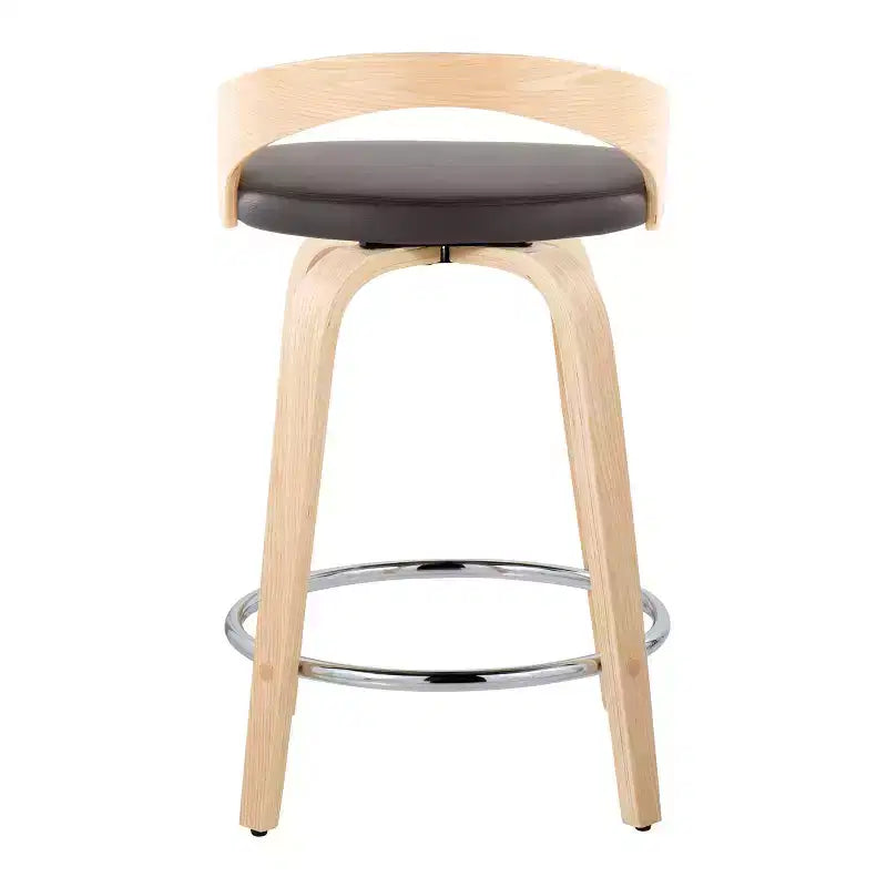 Ensemble de 2 tabourets de bar pivotants de 24 pouces